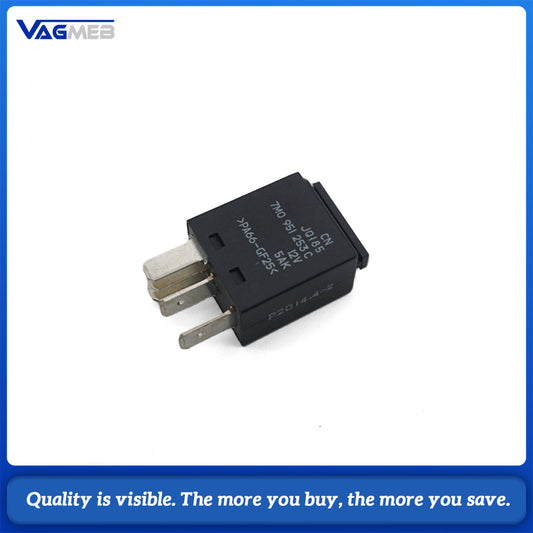 5AK 100 Relay OE 7M0951253C JQ185 12V 30A 5Pin Multi Purpose Fuel Pump Fan Relay Fit VW Audi Skoda Seat Golf Passat T5 Sharan