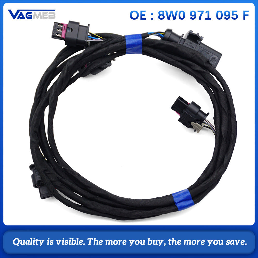 8W0 971 095 F For A4 S4 B9 8W 2021 Front Bumper PDC Wiring Parking Sensor PDC wiring loom