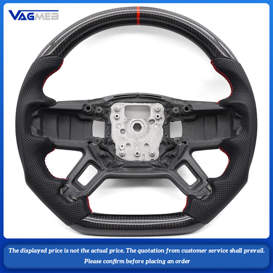 Racing Car Auto Parts Carbon Fiber Steering Wheel For LandRover Defender Full