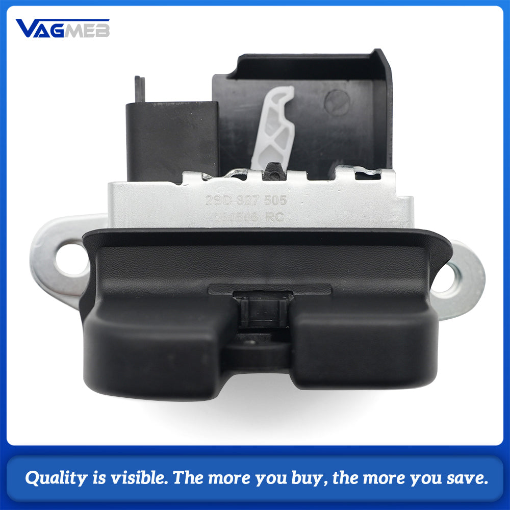 Trunk Lock for VW Polo 2018-2024, Golf 2021-2022, ID.3 2022-2024, Tacqua 2020-2022, T-Cross 2019-2022  OE 2SD827505A/505