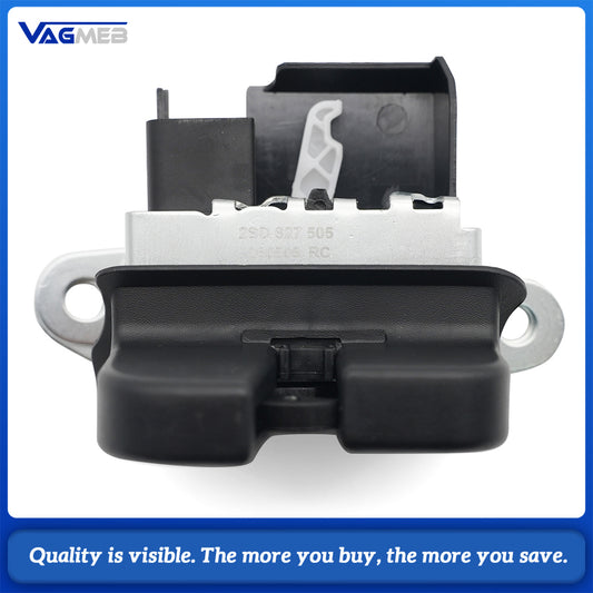Trunk Lock for VW Polo 2018-2024, Golf 2021-2022, ID.3 2022-2024, Tacqua 2020-2022, T-Cross 2019-2022  OE 2SD827505A/505