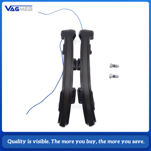 For Volkswagen Golf 7 MK7 MK7.5 GTI R LED Dynamic Sequential Turn Signal Light, Side Mirror Flowing Water Blinker Indicator