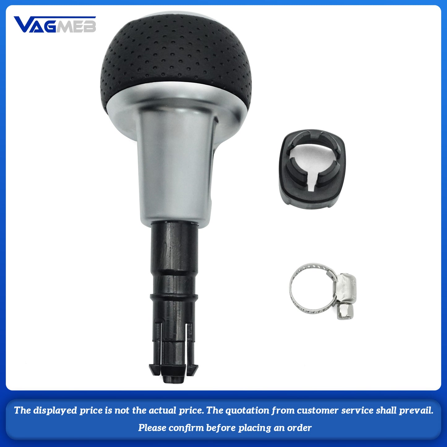 5 Speed Manual Stick Head Gear Shift Handball Gear Lever For Audi TT TTS A3 S3 A4 A6 Golf Passat Skoda Car Stying