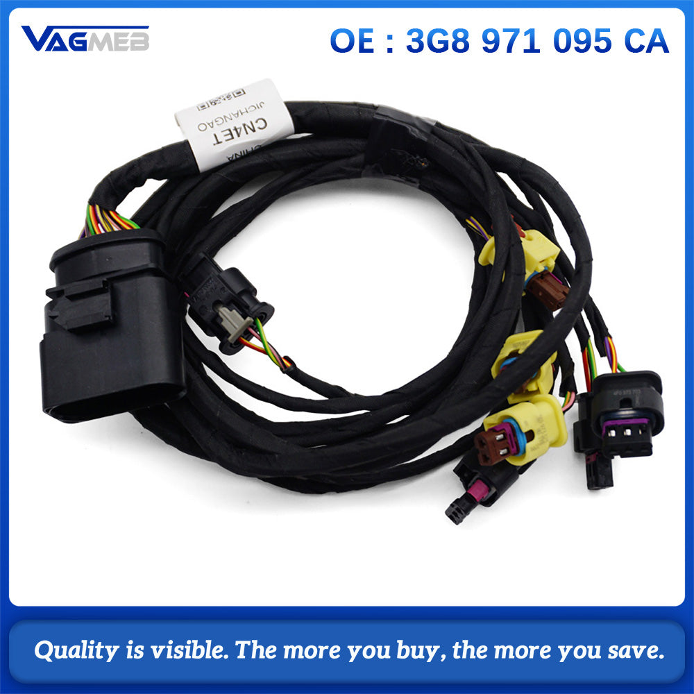 3G8 971 095 CA Rear Bumper Wiring Harness for VW CC MQB Platform Park Assist Camera Wire Harness
