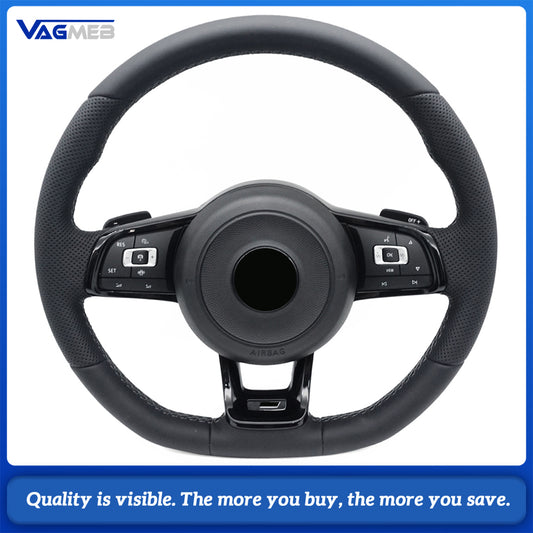 Steering Wheel for VW Golf 6 7 GTI R RS S-Line GTD Passat B8 B7 B6 MK7.5 MK4 VW Polo MK7 MK6 MK5 Sport Steering Wheel With ACC