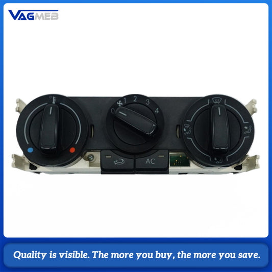 Manual Fresh Air Conditioning Heater Climate Control Panel Knob Switch For VW Polo 6R0 820 045K