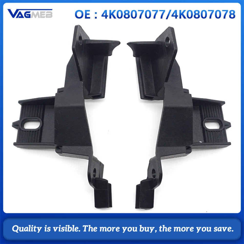 4K0807078 4K0807077 Auto Left Right Front Bumper Grille Support Fastener Bracket Adapter Fixing Clip For Audi A6 S6 C8 2019-2025