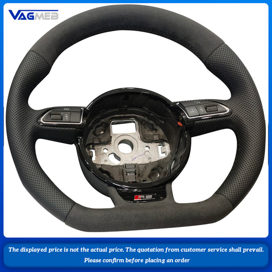 For Audi RS logo A4B8 Steering wheel