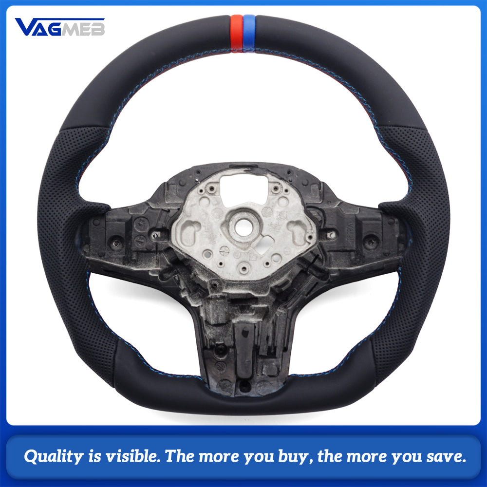 Leather Steering Wheel For BMW X5 Car Accessories