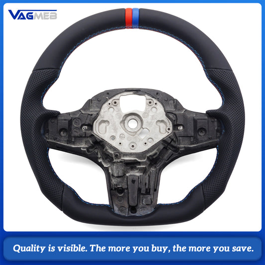 Leather Steering Wheel For BMW X5 Car Accessories
