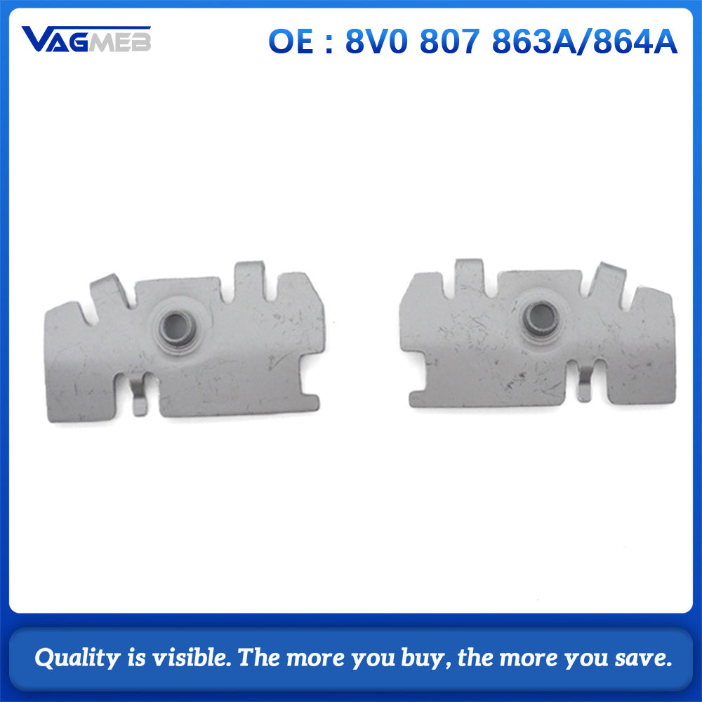 8V0807863A 8V0807864A Auto parts Front Bumper Gasket Fixing Plate Left / Right For Audi A3 S3 8V 2013-2020