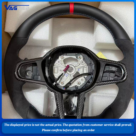 For BMW 5 6 7 8series Carbon Fiber Steering Wheel G30 G32 G11 G14 G05 G06 G07 F90 F95 F96 F97 Old Upgrade