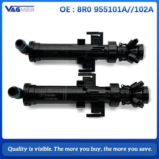 Headlight Washer Lift Cylinder Spray Nozzle Jet For Audi Q5 2010-2019 Car Accessories 8R0 955101A/102A