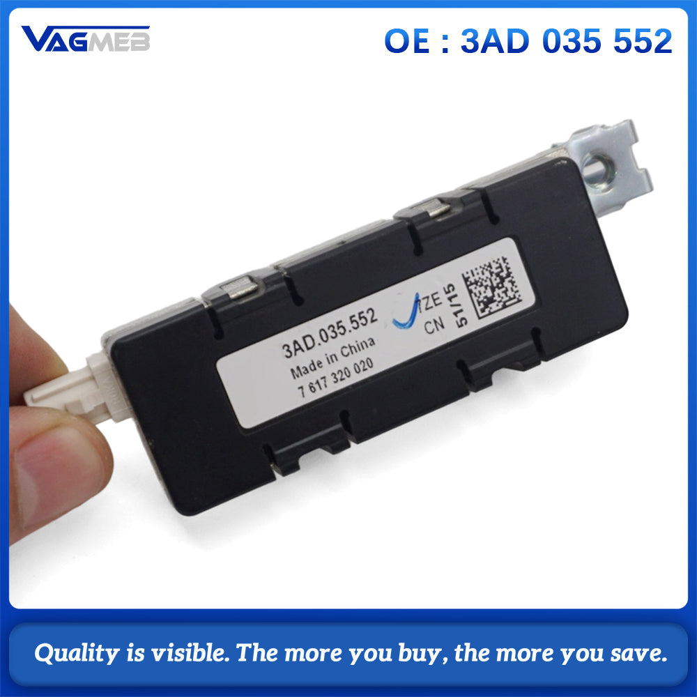 Single Fakra Antenna Amplifier OE 3AD035552 For VW Passat B7 Magotan Radio Signal Booster Module