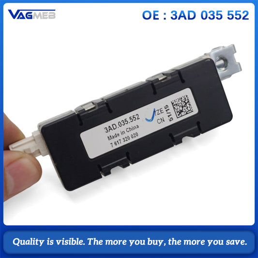 Single Fakra Antenna Amplifier OE 3AD035552 For VW Passat B7 Magotan Radio Signal Booster Module