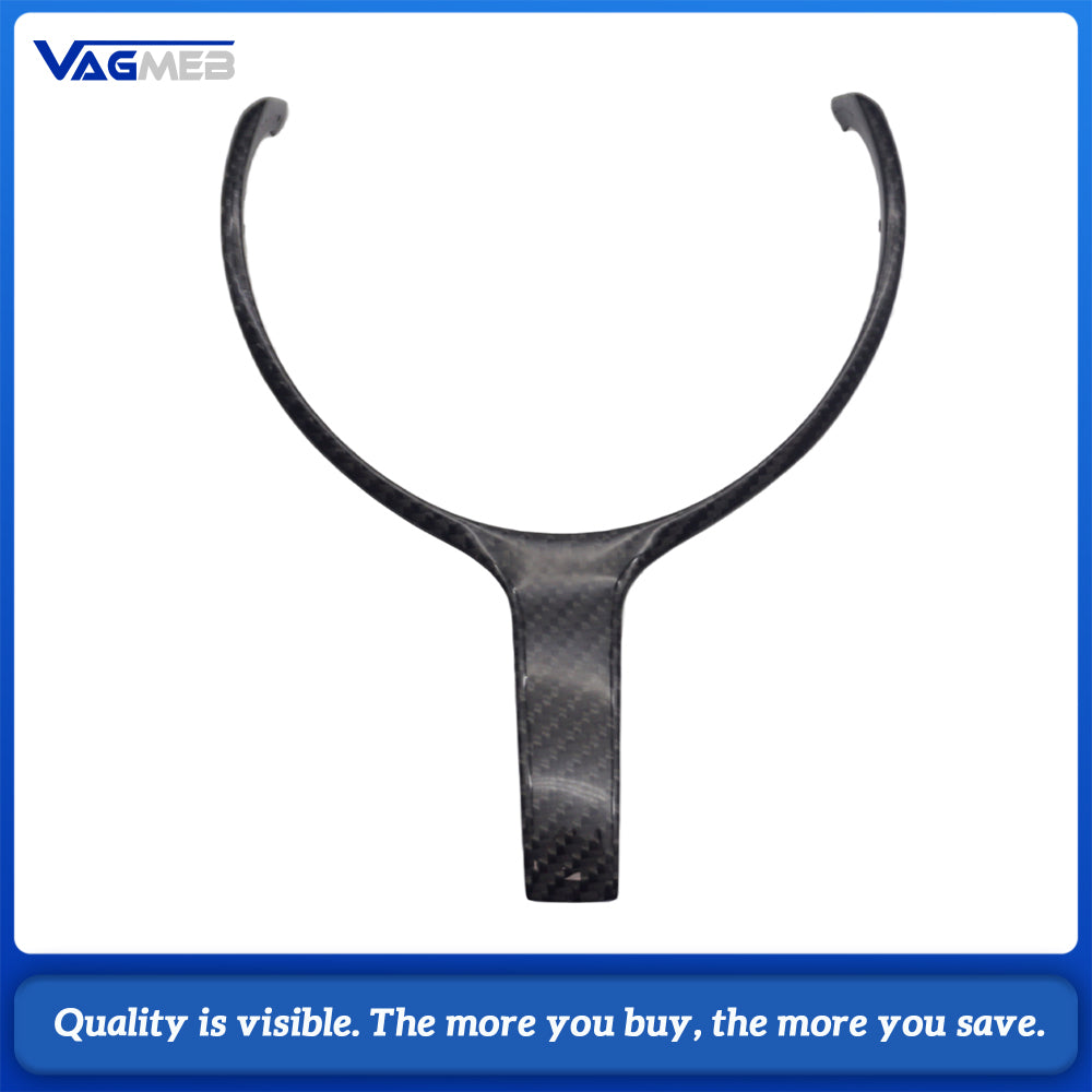 M Sport Steering Wheel Trim For BMW F20 F22 F30 F31 F32 F33 F35 F36 F10 F06 F12 F13 F15 F16 Carbon Fiber 550D 328M