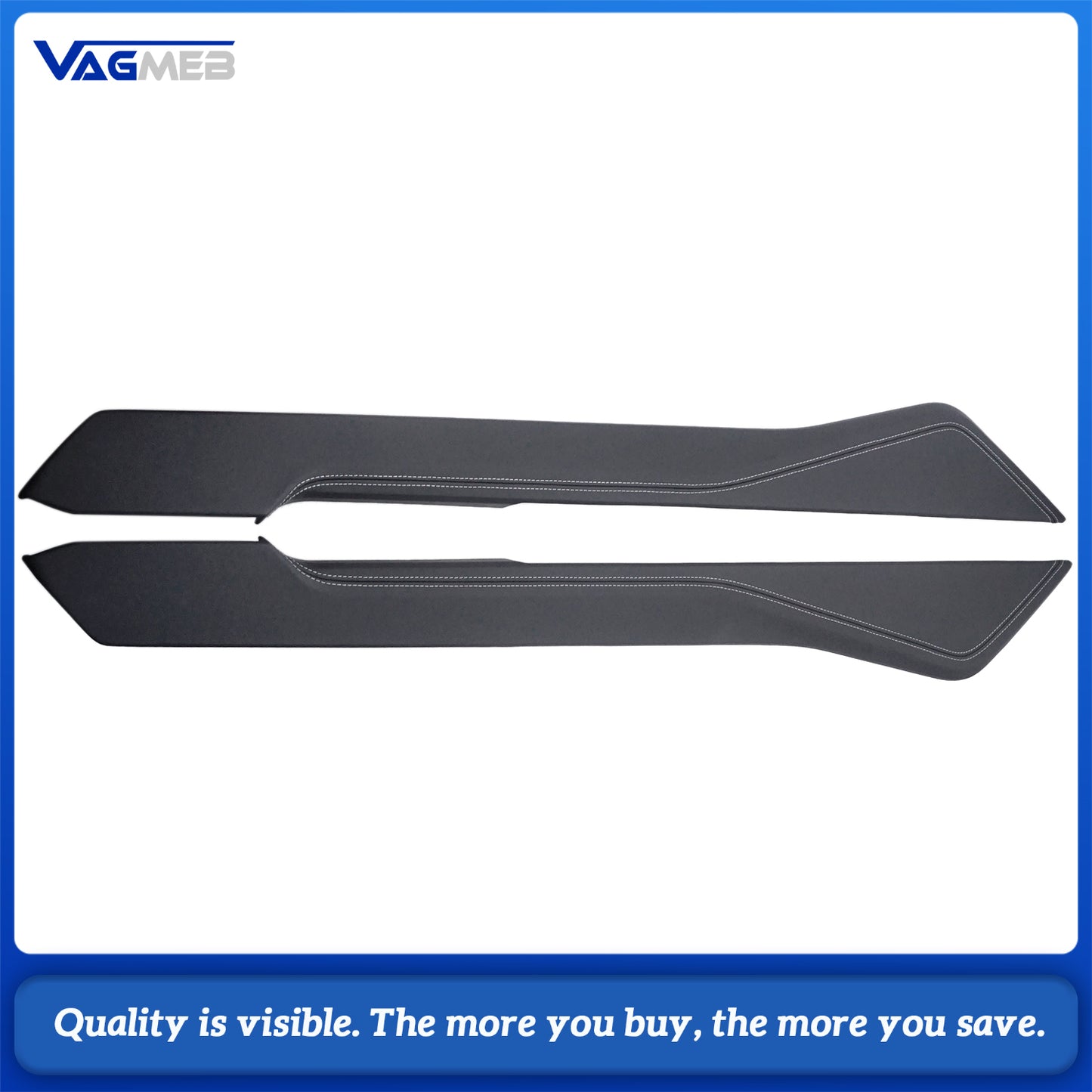 For Audi A6 C8 saddle center channel leather trim 4K0 863 305A 306A