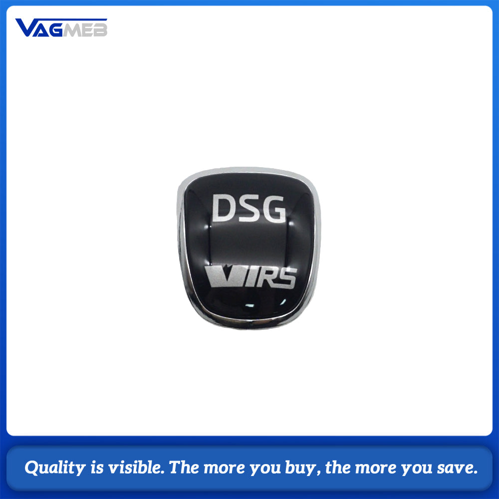 For Octavia DSG Painted Black Shift Knob Side Cover Interior Accessories Skoda Superb Fabia Yeti