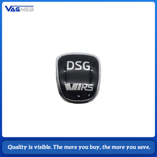 For Octavia DSG Painted Black Shift Knob Side Cover Interior Accessories Skoda Superb Fabia Yeti