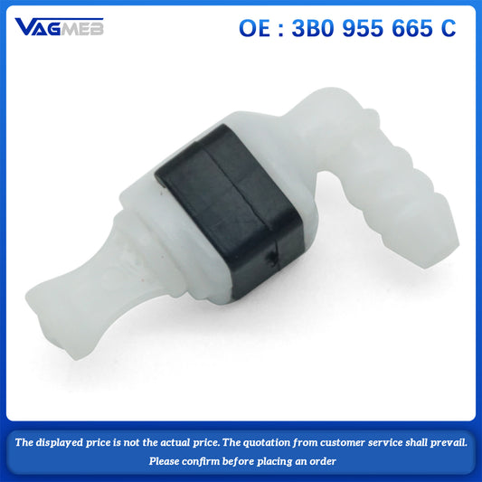 Windshield Washer Nozzle Connector Elbow Clip Head For A3 A4 A6 A8 Q5 Q7 TT Beetle Golf Jett Passat Octavia 3B0 955 665 C