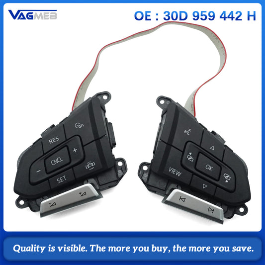 Car steering wheel switch button For VW Tiguan MK2 Jetta TAYRON Golf 30D 959 442 H