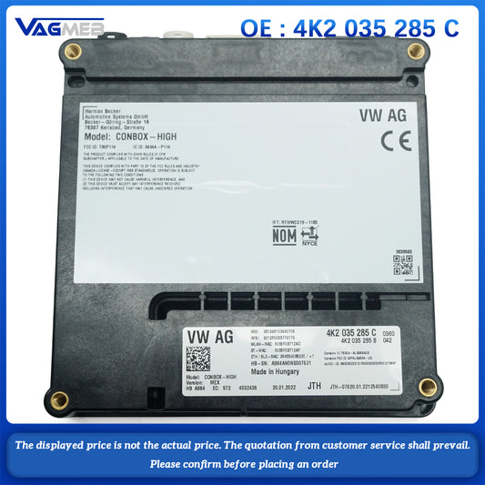 For Audi Q5 Q7 Q8 A6 A7 A8 Communication Module Computer Emergency Call Module Unit Control Unit 4K2 035 285C