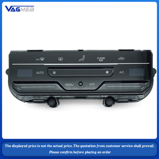 3CC 907 044BK   For VW Golf 7 MK7 T-ROC Touch Screen LCD Air Conditioning Display Panel Without Heating
