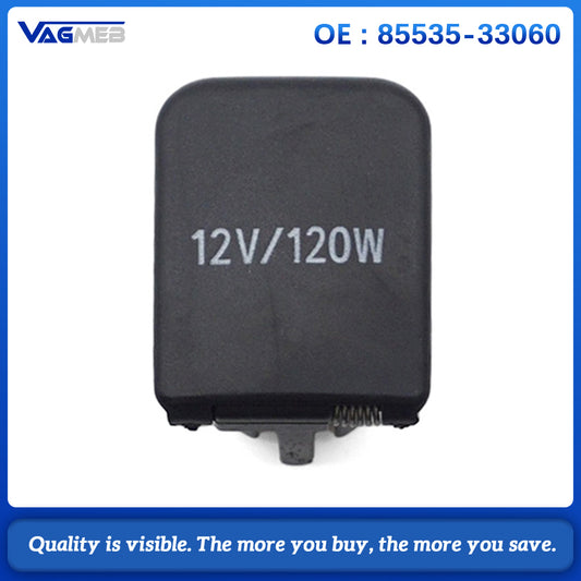For Toyota Prado Corolla Lexus Power Outlet Socket Cover, OEM 85535-33060 Car Interior 12V Accessory Socket Cap Replacement Repair Part