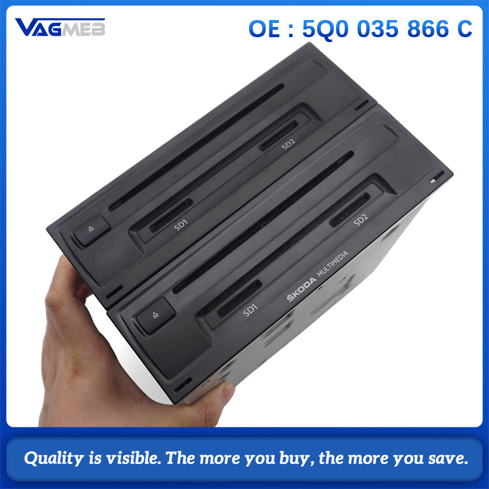 5Q0 035 866 C For SKODA For VW Passat B8 Golf mk7 Tiguan MK2 Arteon Atlas Superb Kodiaq 5G6 919 605 8Inch Screen
