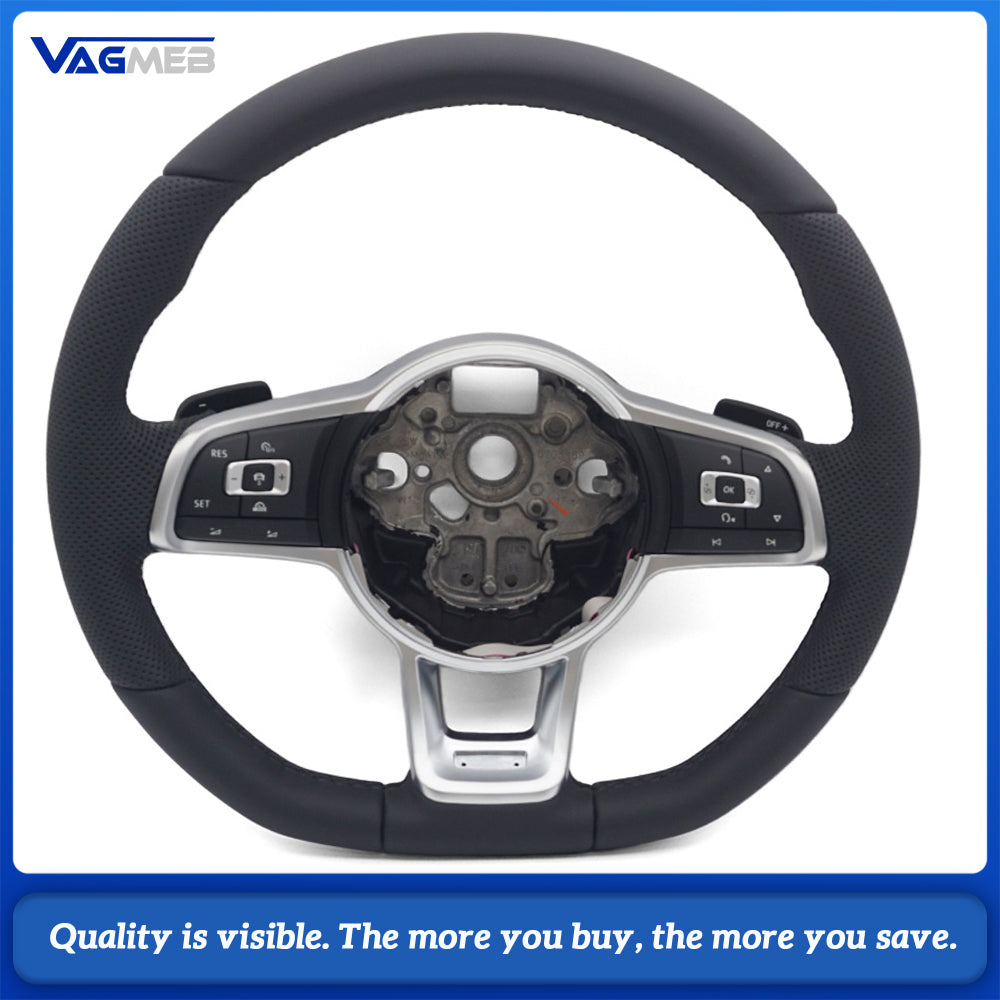 R R-Line Steering Wheel Assembly For VW Volkswagen CC Polo Golf 7 GTI Passat Tiguan Scirocco