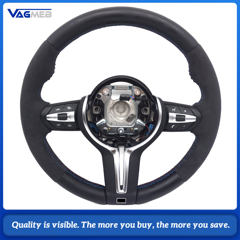 M Sport Steering Wheel for BMW Flat Bottom F01 F06 F10 F11 F12 F20 F21 F22 F25 F26 F30 F31 F32 F33 F34 F36 M3 F80 M4 F82 M5 F90