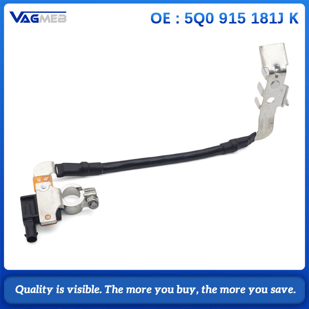 OEM Battery Start Stop Monitoring Control Unit Negative Clamp With Central Sensor For A3 Golf Jett OCT 5Q0915181K/J