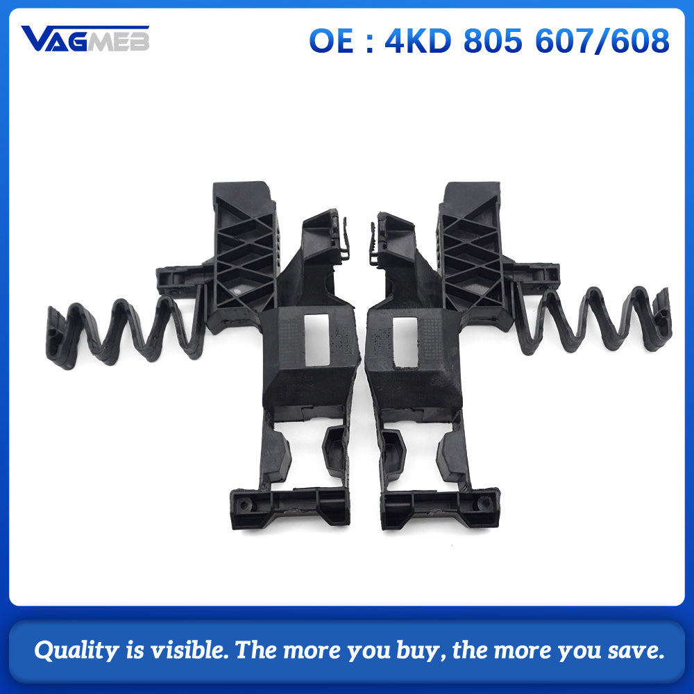 Left Right Headlight Mount Bracket With Spring OE 4KD805607 4KD805608 For Audi A6 C8 A7 Front Head Lamp Support Holder