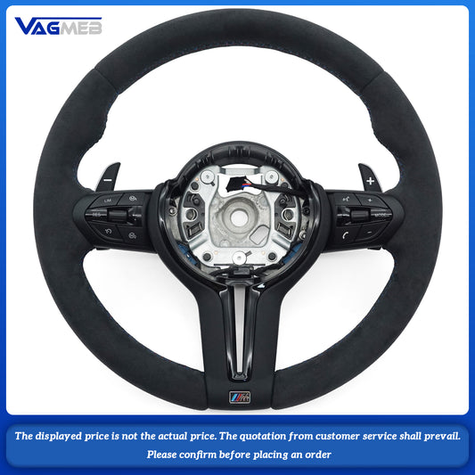 M Sport Steering Wheel Alcantara Steering Wheel for BMW E Series M3 E90 E91 E92 E93 X5 E70 X6 E71 X1 E84 E81 E82 E87 E88