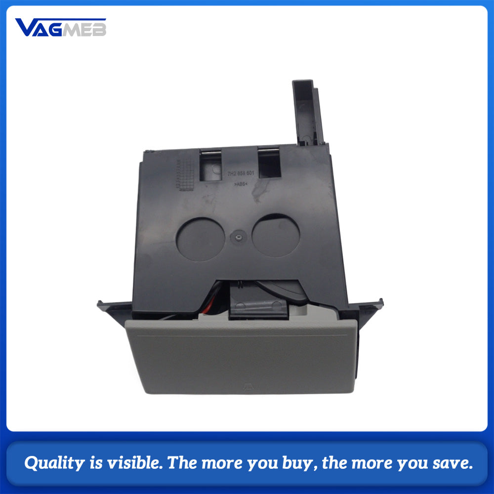 Grey 7H285860130T Right Drive Ashtray Cup Holder Stand For VW T5 Transporter Ashtray Cup Coin Holder Dual Drink
