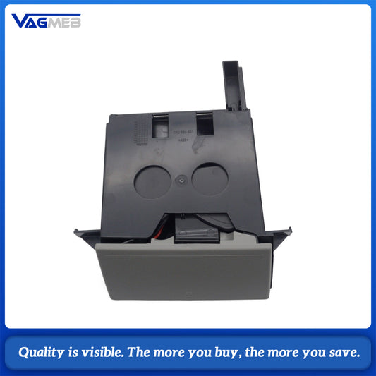 Grey 7H285860130T Right Drive Ashtray Cup Holder Stand For VW T5 Transporter Ashtray Cup Coin Holder Dual Drink