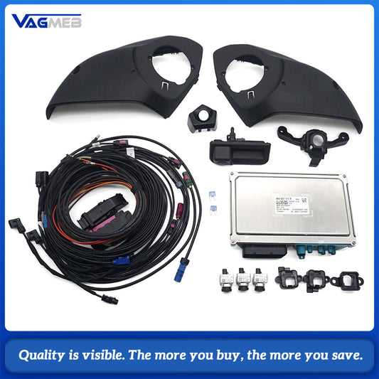 For 2022 Audi RSQ8 360 Degree Bird View Camera Upgrade Kit All Round Surround Vision Camera Full Package