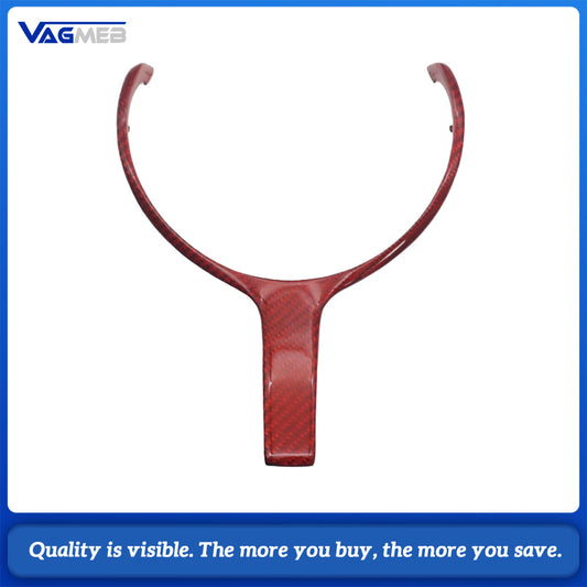 For BMW F Series Steering Wheel Carbon Fiber Trim Cover For BMW F30 F32 F22 F48 F20 F15 F12 F10 X5M Car Replacement Decoration