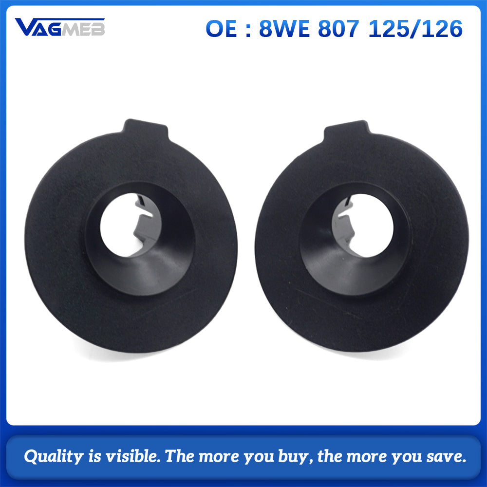 8WE807125 8WE807126 Front Parking Sensor Bracket Pair For Audi A4 B9 Q5, Round Type 8 to 12 PDC Upgrade Holder