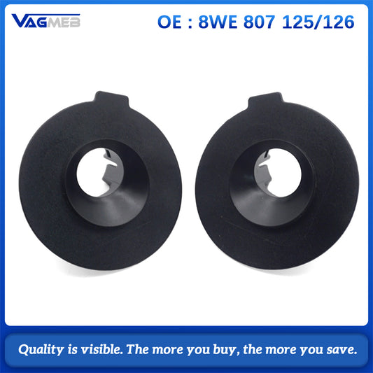 8WE807125 8WE807126 Front Parking Sensor Bracket Pair For Audi A4 B9 Q5, Round Type 8 to 12 PDC Upgrade Holder