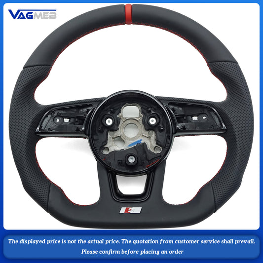 For Audi RS3 RS4 RS5 A3 A4 B9 A5 S3 S4 S5 2017-2021 steering wheel