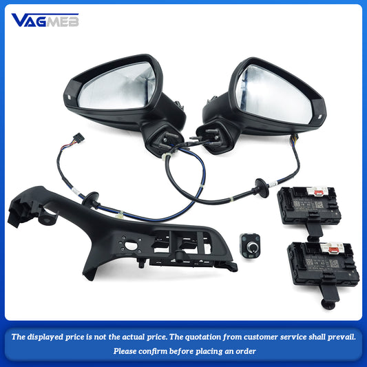 For 2015 Audi A3 8V folding rearview mirror