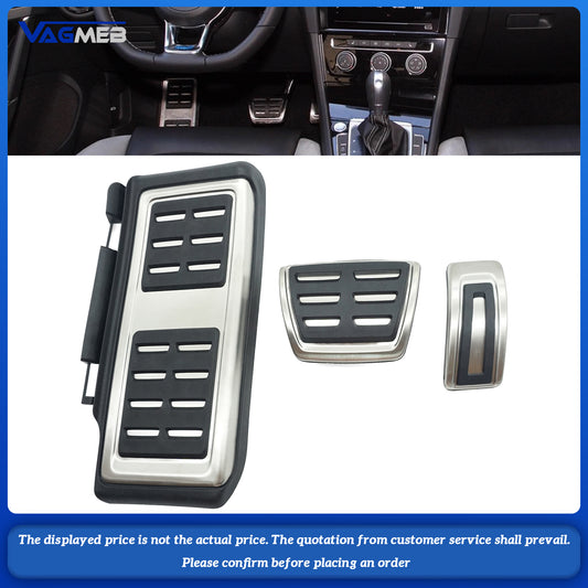 Stainless Steel Pedal Cover For VW Golf MK7 MK8 GTi MK7 Polo  Passat B8 Audi A3 Q2L Q3