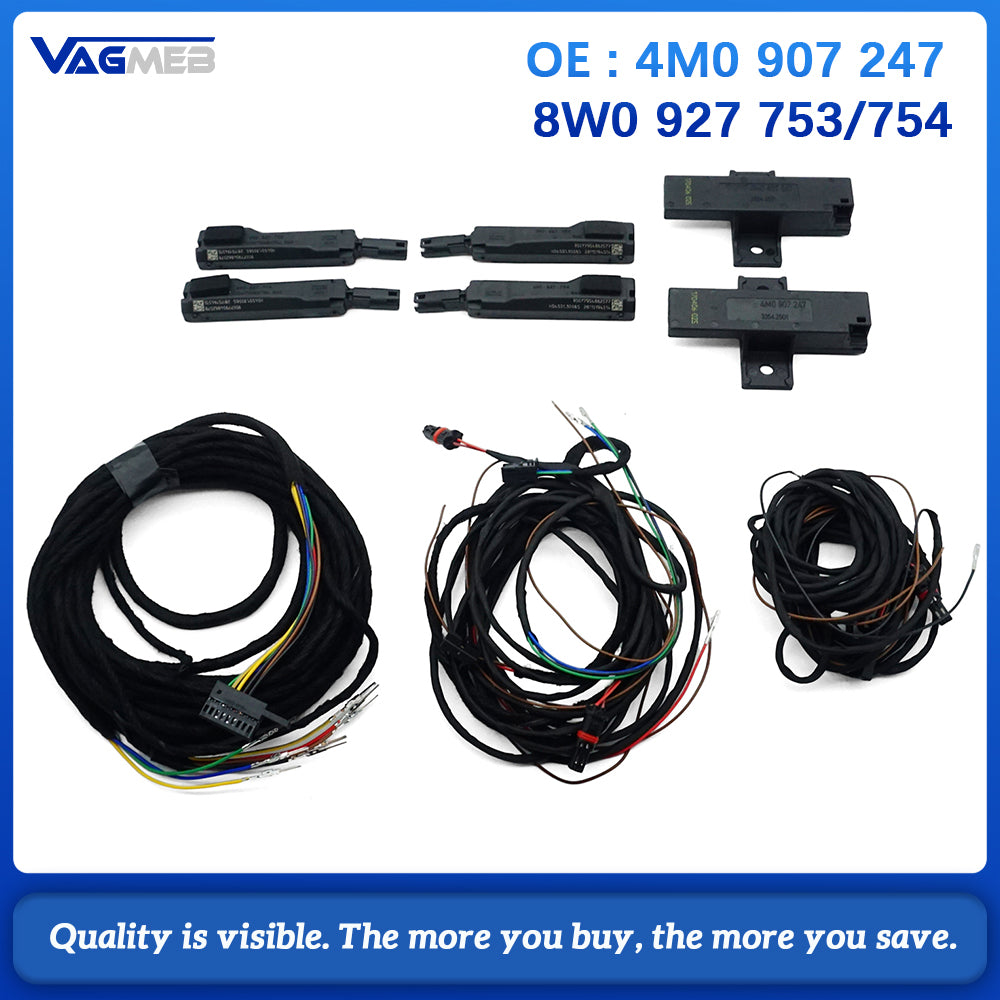 Keyless Exterior Door Handle Antenna Keyless Entry System Harness Wire Cable For Audi Q5