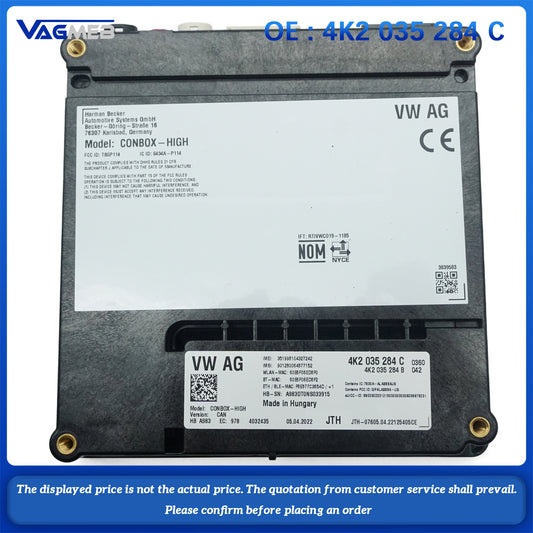 For Audi Q5 Q7 Q8 A6 A7 A8 Communication Module Computer Emergency Call Module Unit Control Unit 4K2 035 284C