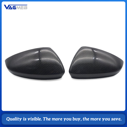 For Audi A3 8Y Lane Change Carbon Fiber Mirror Housing
