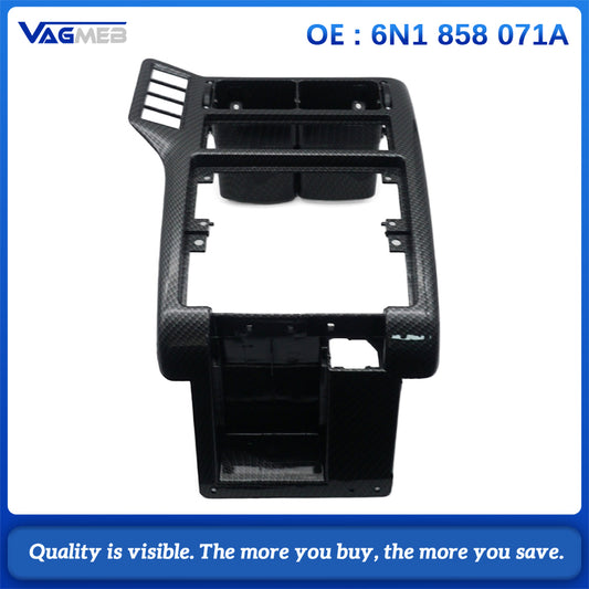 Car Front Center Console Air Outlet Frame For VW For POLO 6N 1994-1997 For Caddy 1998-2002 6N1858071A