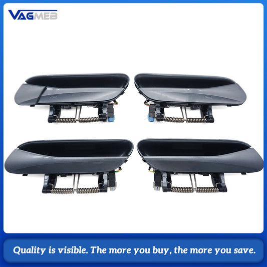 For VW ID.4 Inductive Exterior Door Handles, 1 Pair Front & 1 Pair Rear Smart Sensor Door Handle Kit