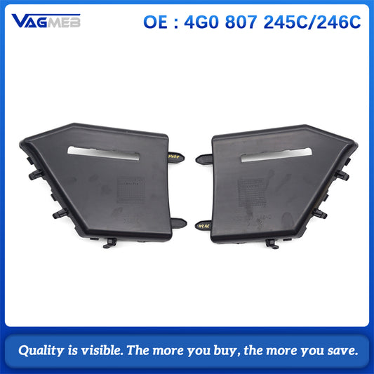 Fog Light Frame Inside Cover Plate Front Bar Lower Net Baffle Cover 4G0807245C 4G0807246C for Audi A6L 2016 2017 2018 Normal