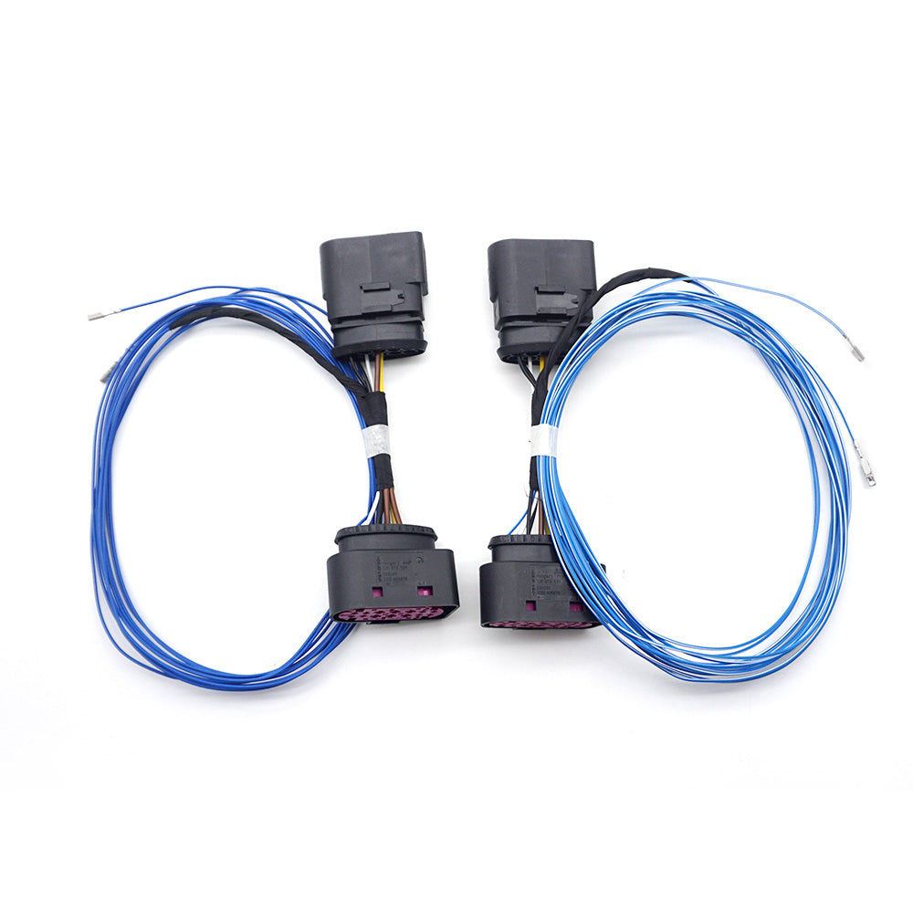 Halogen To HID Xenon Headlight Retrofit Wiring Harness Fit for VW Polo 6R, Headlamp Adapter Cable For Halogen Upgrade To Bi-Xenon Projector Headlights, Plug & Play